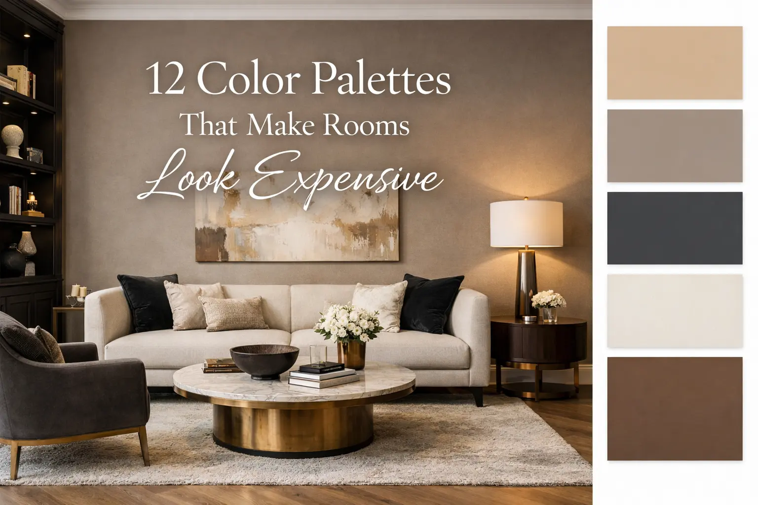modern living room color palette ideas that make rooms look expensive neutral luxury interior design inspiration