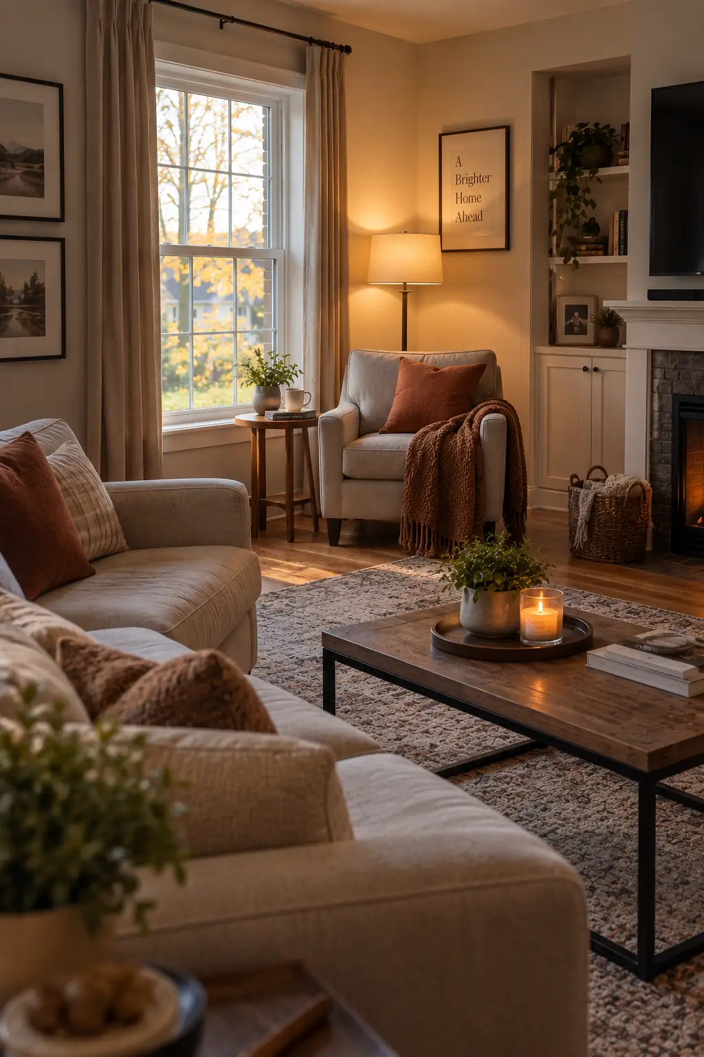 Swap to Heavier Curtains for a Warmer Fall Room